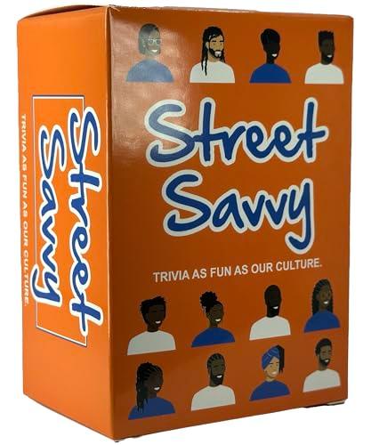 Kinfolk Street Savvy Vibrant Hood Trivia Game Featuring 100 Engaging Cards, Celebrate Black Culture, Spark Lively Debates, and Turn Ordinary Gatherings into Epic Adventures
