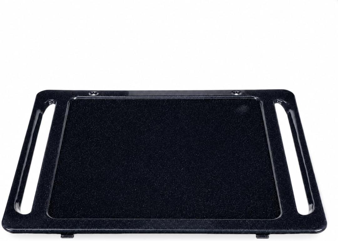 DG61-00570A Range Oven Bottom Liner, Cavity Floor Coating,Covers the Bottom of the Oven For Samsung Gas Range Oven Bottom Plate, Replace Part Number 3447546 PS4240944 EAP4240944