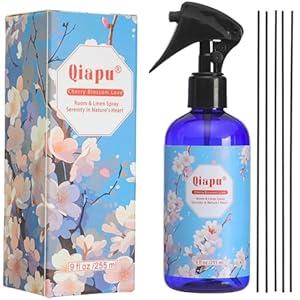 Natural Bedroom Linen Spray Scented Room Mist with Plant Extracts Long Lasting Freshness for Sheets, Pillows & Curtains – 9oz（1Bottle）