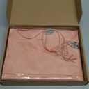 Travel Jewelry Organizer, A5 Binder Jewelry Storage Book with Pockets, Foldable Earring Holder with Clear Jewelry Bags for Ring, Studs and Bracelet(70 Grids+70 Thicken PVC Bags) (Deep Love, Fresh Pink - 70 Grids)