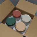 4 pack 10oz Thick Glass Jar with Lid for Overnight Oats,Reusable Leak Proof Wide Mouth Mason Jar perfect for Overnight Oats Fruit Salad Dressing Snacks Cereal Sauce Beans Condiment,Dishwasher Safe