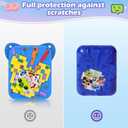 Silicone Cover Case for Bitzee Disney Interactive Toy Digital Pet and Case with Lanyard,Protective Case Holder Skin for Bitzee Virtual Electronic Pets for Girls & Boys Blue