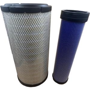Engine Air Filter 1527217 1527219 Compatible With CAT 924G 924GZ 928G 930G LOADER & 315C 315D L 318C 319C 319D L 319D LN EXCAVATOR Replaces Fleetguard AF25492 AF25491,CAT 152-7217 152-7219