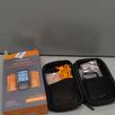 3-in-1 TENS Unit with 32 Modes, Dual Channel EMS Muscle Stimulator with 40 Intensities for Gradual Pain Relief Therapy, Rechargeable Electronic Pulse Massager with 12 Electrode Pads, EVA Case