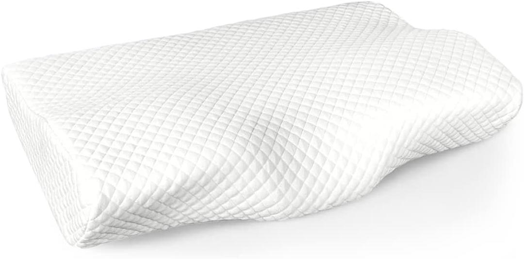 Dee's Collection Butterfly Memory Foam Pillow for Sleeping,1 Pack (Butterfly - 13.7 x 5.63 x 4.02 inches) Adjustable, Good for Side Orthopedic Contour Pillow for Neck and Shoulder Pain
