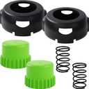 SB00L00 STG401 Replacement Trimmer Cover Cap & Trimmer Knob Spring Compatible with Greenworks ST60V ST60V-T0,ST60B01,BL60L00,ST80L200 ST80L210,ST80L00,STBA80L210 String Trimmer