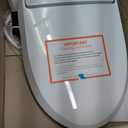 SmartBidet SB-1000 Smart Bidet Electric Bidet Toilet Seat with Heated Seat, Warm Water, Air Dryer Remote Control, Elongated
