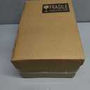 2 Gallon Glass Beverage Dispenser, 18/8 Stainless Steel Spigot and Lid - Glass Drink Dispensers for Parties - Mason Jar Drink Dispensers with Lids - Laundry Detergent Holder