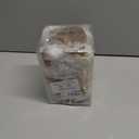 12 Pcs Neutral Matte Christmas Ball Ornaments 2.4 Inch Rustic Boho Brown Tan Ivory Beige Xmas Bulbs Ornament Vintage Xmas Baubles Modern Christmas Decor for Tree Farmhouse Holiday Decor