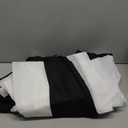 Luxury Hotel Tailored Bed Skirt, Box Pleats, 14 Inch Drop, Queen, Black