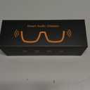 AI Smart Wireless Bluetooth Translation Glasses for Men/Women with Speakers/Bluetooth&140+ Languages Translation Sports/Travel/Drive/Busniess (C3+AI+Color Change Lenses+Black)