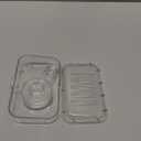 Soap Dish - Clear Suction Cup Soap Dish for Shower with Strong Suction & Reusable Adhesive NO-Drilling Self Draining Removable Waterproof Soap Sponge Holder for Shower Bathroom Bathtub Kitchen