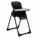 Jeep by Delta Children Classic Convertible 2-in-1 High Chair for Babies and Toddlers with Adjustable Height, Recline & Footrest - Dishwasher Safe Meal Tray, Black