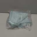 Hiasan Round Linen Tablecloth 50 Inch - Wrinkle and Stain Resistant Washable Polyester Fabric Table Cloth for Dining Room Kitchen Party, Aqua