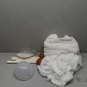 Halloween Decorations-2 Pack Light-Up Sherpa Ghosts with Pumpkin Halloween Decor Indoor Cute Ghost Tabletop Decor for Party Home Kitchen and Fireplace