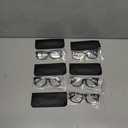 CCVOO Mix & Match Reading Glasses for Women - Lightweight, Comfortable Fit, Clear Vision - Blue Light Blocking, +3.75