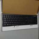 Lenovo 100 Wireless Compact Keyboard Cordless Keyboard for PC & Laptop with Windows Silent Keys Full-Size Layout with Numeric Keypad Plug & Play USB Receiver Portable, Black