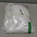 BORIFLORS Women's Sexy Ruched Bodycon Midi Dresses Square Neck Sleeveless Ruffle Hem Club Party Tank Dress (White) Small