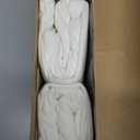 KeaBabies 2-Pack Organic Crib Sheets for Boys, Girls - 52x28 Fitted Crib Mattress Sheet Neutral, Breathable Jersey Cotton Cover for Baby Bed, Toddler Mattress, Soft & Cute Prints (Soft White)