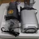 Anybear Cold Press Juicer, 200W Masticating Slow Juicer 4.3" Large Feed Chute Fit Whole Fruits Vegetables | Upgraded Auger | Tritan Material | BPA Free | Juice Recipes (Silver)