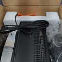 ZAFRO Electric Fireplace Stove, 5100 BTU Quick Heating Electric Fireplace Heater with Adjustable Flame Brightness, 1000W/1500W Thermostat, for Living Room, Bedroom (22 inch)