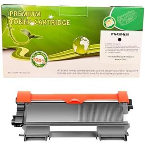 K-ZIN TN450 TN420 Toner Cartridge(with Chip) Compatible with Brother TN450 TN420 Toner for ICF280X/CE505X/CRG119-N50 Printer (Black,1 Pack)