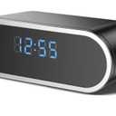 Wireless WiFi Security Camera, Nanny Cam for Home, Indoor Camera with Clock with App Control, AI Motion Detection, Loop Recording, Night Vision, Local & Cloud Storage, Easy to Use