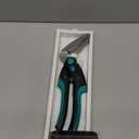 10" Heavy Duty Carpet Cutter, Industrial Scissors, Multipurpose, Professional Soft Grip Stainless Steel (Turquoise)