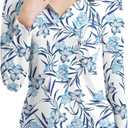 FKEEP Women's Tennis Golf Shirt Long Sleeved Top Sport Activewear V-Neck Workout Athletic (XS)