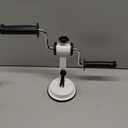 Arm Bike for Physical Therapy | Portable Rehabilitation Exerciser for Arm and Shoulder Workout, Home Fitness Equipment for Seniors with Strong Suction (White)