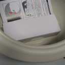 ZOOFOX Deep Fryer Pot with Thermometer, Japanese Frying Pot with Lid and Oil Drain Rack, Non-stick Tempura Fryer Pan for Kitchen French Fries, Chicken, Seafood