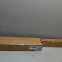 Ivilon Drapery Treatment Window Curtain Rod - Square Design 1 1/8 Rod. 72 to 144 Inch. Satin Nickel