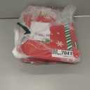 60 Inch White Christmas Tree Skirt, Faux Fur Large Christmas Tree Skirt Holiday Xmas Decorations