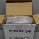 TBMax Large Cat Food Storage Container, Portable Dog Food Container with Upgraded Large Spout and Cup, Travel Pet Food Storage Dispenser for Small Animal Kibble Storage, Bird Seed Container - Grey (Dark Grey 6Qt)