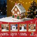 ARVIDSSON Christmas Essential Oil Diffuser, Gingerbread House Diffuser for Essential Oils, Ceramic Ultrasonic Oil Diffusers for Home, Holiday Aromatherpay Diffusers Gift for Women and Kids