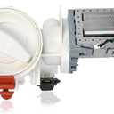 Upgraded 280187, 8181684, 1200164, 8182821 Front Load Washer Drain Pump Filter Assembly (OEM) Compatible with kenmore HE, whirlpool Dute, maytag, kitchenaid, amana Washing Machine.