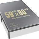 Bunkie Board Queen Size 59"x80" Bed Boards for Under Mattress - Heavy Duty Reinforced Wood Support Board with Anti-Sag Design, Fits Metal Frames/Platform Beds/Sleeper Sofas