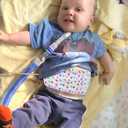 Adjustable G Tube Protective Belt for Babies Feeding Tube Belt G Tube Tummy Time Pillow Belly Band for G Tube or GJ Tube Babies Toddlers