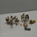 Christmas Nativity Set, Nativity Scene Includes 10 Resin Figurines-Baby Jesus, Mary, and Joseph, Perfect Ideal for Christmas Decor (Brown)