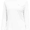 Womens 1/4 Zip Golf Shirt Long Sleeve Lightweight Golf Pullover Outdoor Athletic Tennis Polo Shirts White M (White, M)