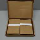 48 Pack Kraft Brown Blank Greeting Cards with Envelopes, Folded Cardstock for DIY Wedding, Birthday Invitations, Crafts (4x6 in)