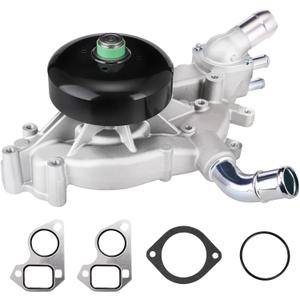 AW5104 Water Pump with Thermostat for 1999-2006 Chevrolet GMC Rainier Escalade 4.8/5.3/6.0L, G7341B 252-845