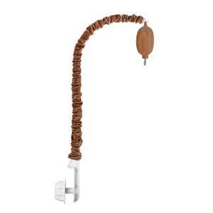 Baby Mobile arm with Music Box Spinner, Imitation Wood 35 lullabies Crib Mobile Motor,Volume Control26 inches Crib Mobile arm Mobile Holder