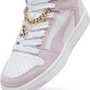 Puma Womens Rebound Layup Luster Mid Shoes, US 5.5