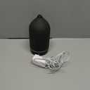 Gooamp 200ML Ceramic Essential Oil Diffuser - Ultrasonic Aromatherapy & Humidifier with 7-Color LED Lights, Auto Shut-Off, Black, 1H/3H/6H Timer | Scent for Home, Office, Yoga