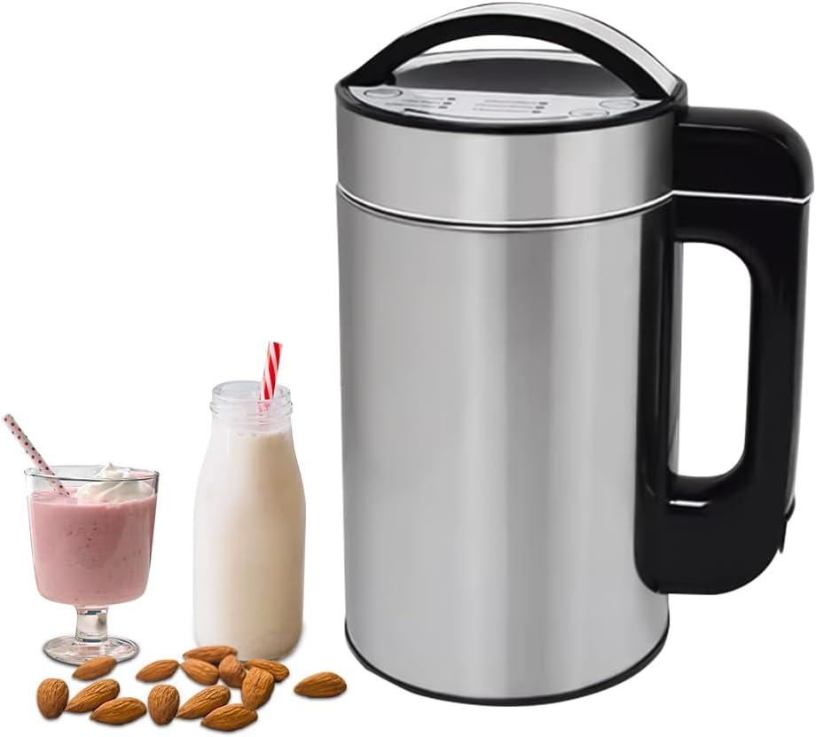 YUEWO Nut Milk Maker, Automatic Almond Milk Machine for Plant-Based Milk,Oat,Soy,Coconut Milk,Soups,Porridges,Smoothies,7 Modes 50oz Soy Milk Maker