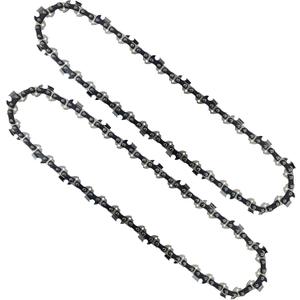2PC 10 Inch Pole Saw Chain for Harbor Freight Atlas 59209 80V, 10" Chainsaw Chains Replacement for Atlas 59209 80V Polesaw, not fit 40V Chainsaw