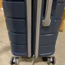 Samsonite Freeform 24-Inch Medium Luggage with Dual 360 Spinner Wheels - Checked Suitcase - TSA Lock, Airline-Approved - Lightweight Durable Polypropylene Expandable Hardshell - Navy
