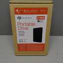 Seagate Portable 4TB External Hard Drive HDD  USB 3.0 for PC, Mac, Xbox, & PlayStation - 1-Year Rescue Service (SRD0NF1)