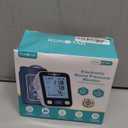 Runstar Upper Arm Blood Pressure Monitor with Wide Range Cuff (8.6'' -16.5'') for Home Use FSA&HSA Eligible, Automatic Digital BP Machine with Storage Bag, 2x99 Reading Memory